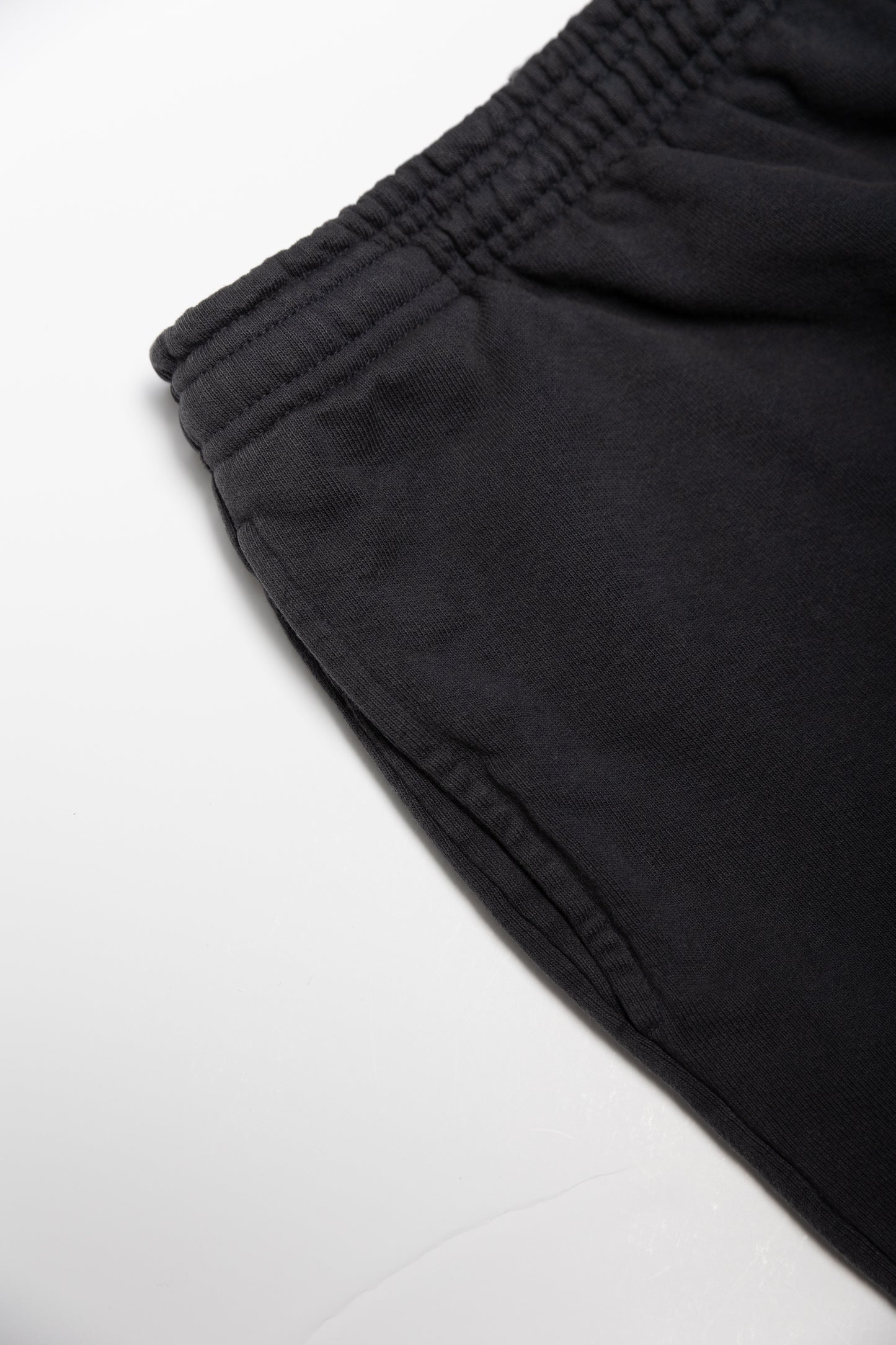 Navy Initial Sweat Shorts