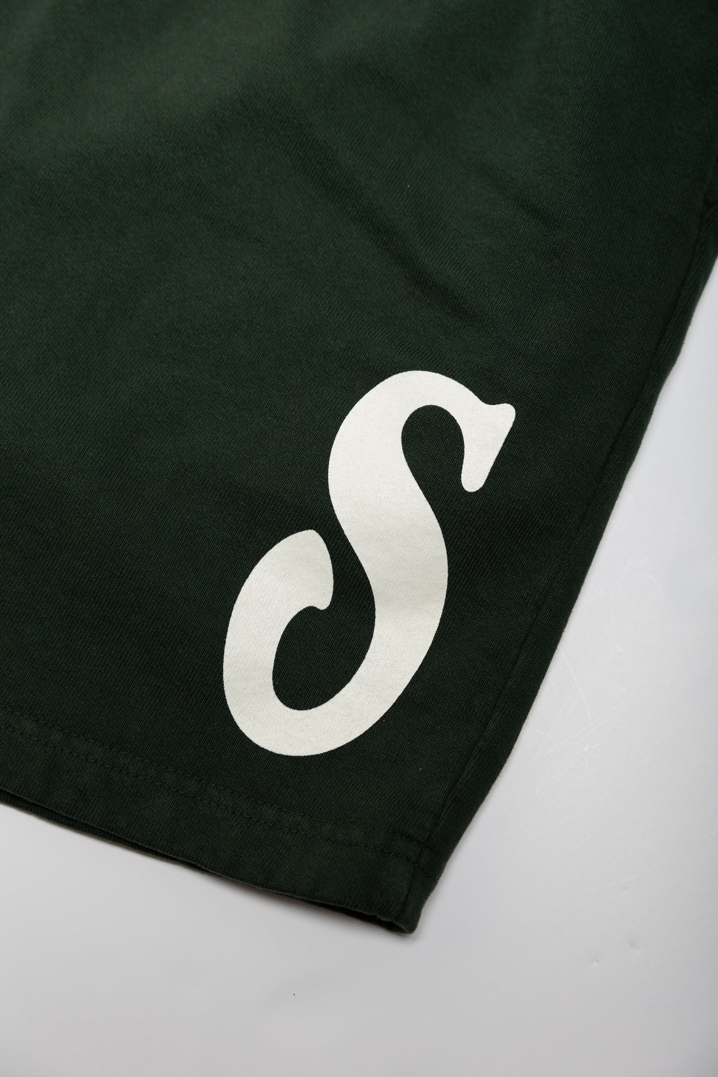 Forest Initial Sweat Shorts
