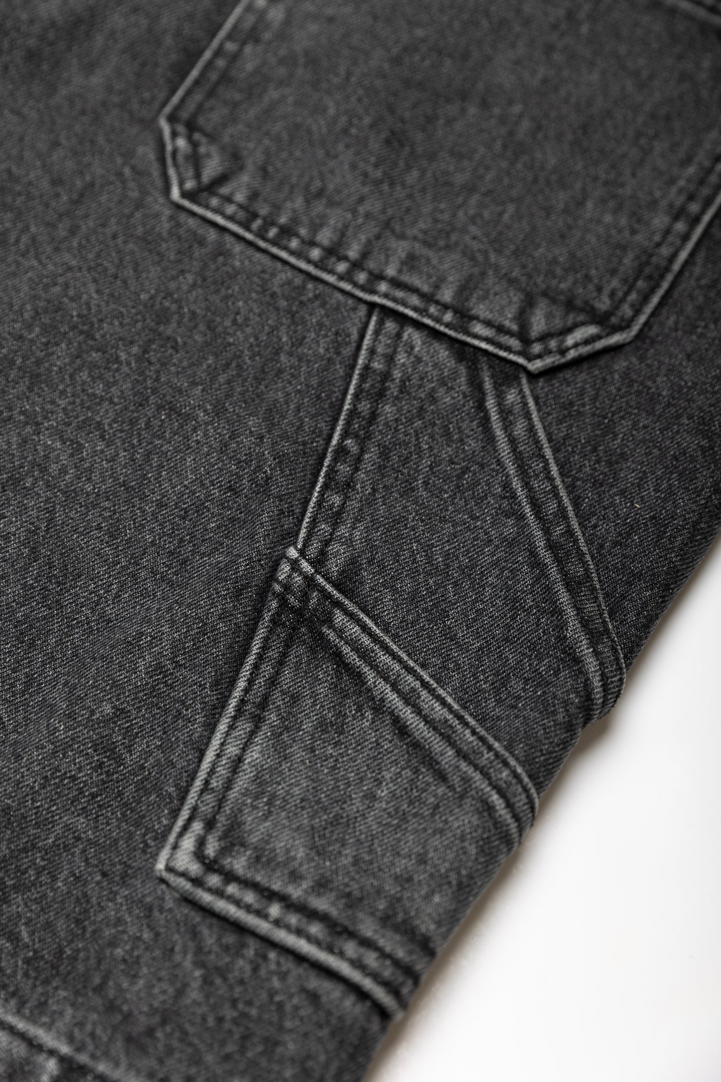 Faded Black Carpenter Shorts