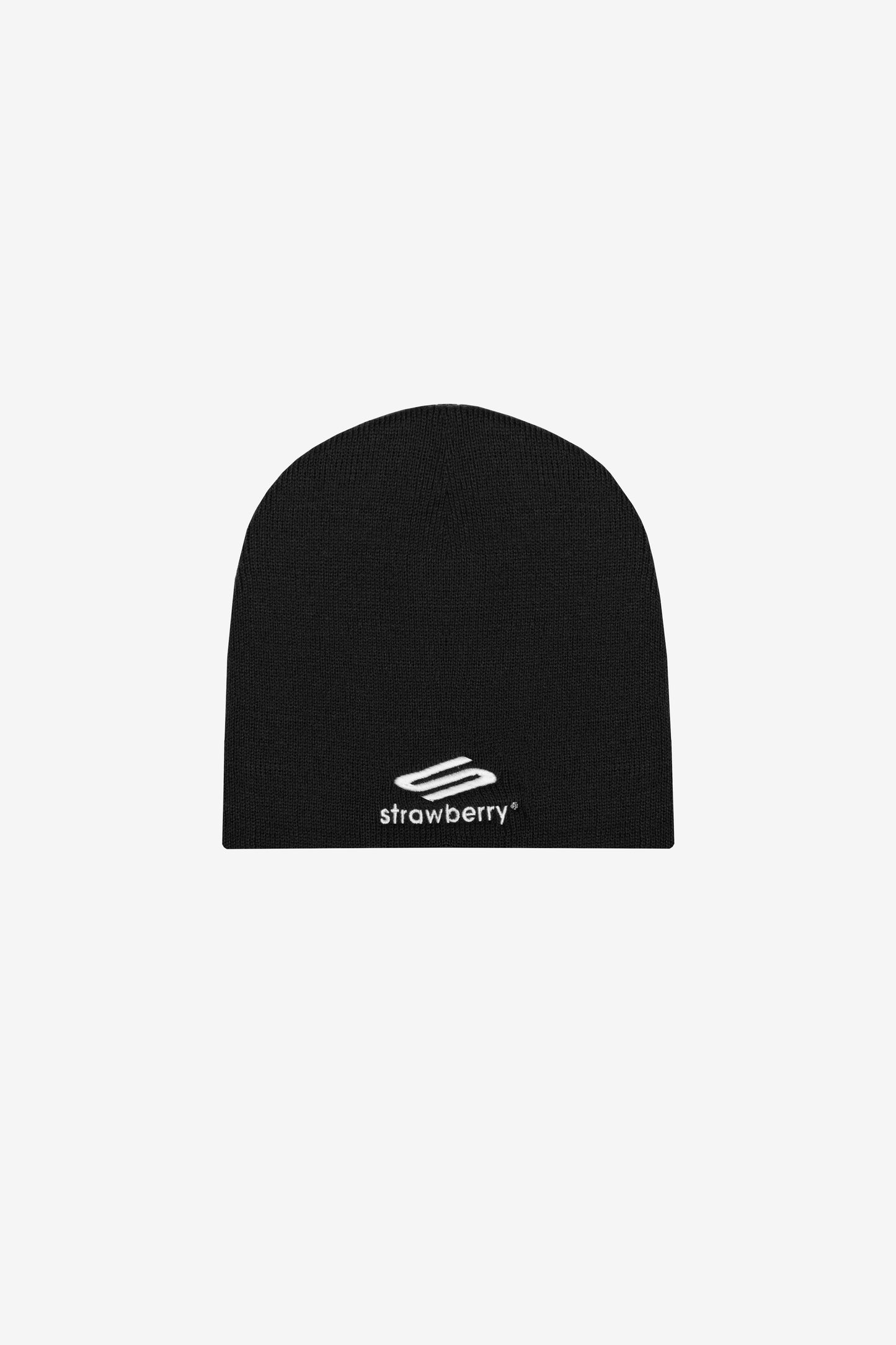 Strawberry Sport Black Beanie