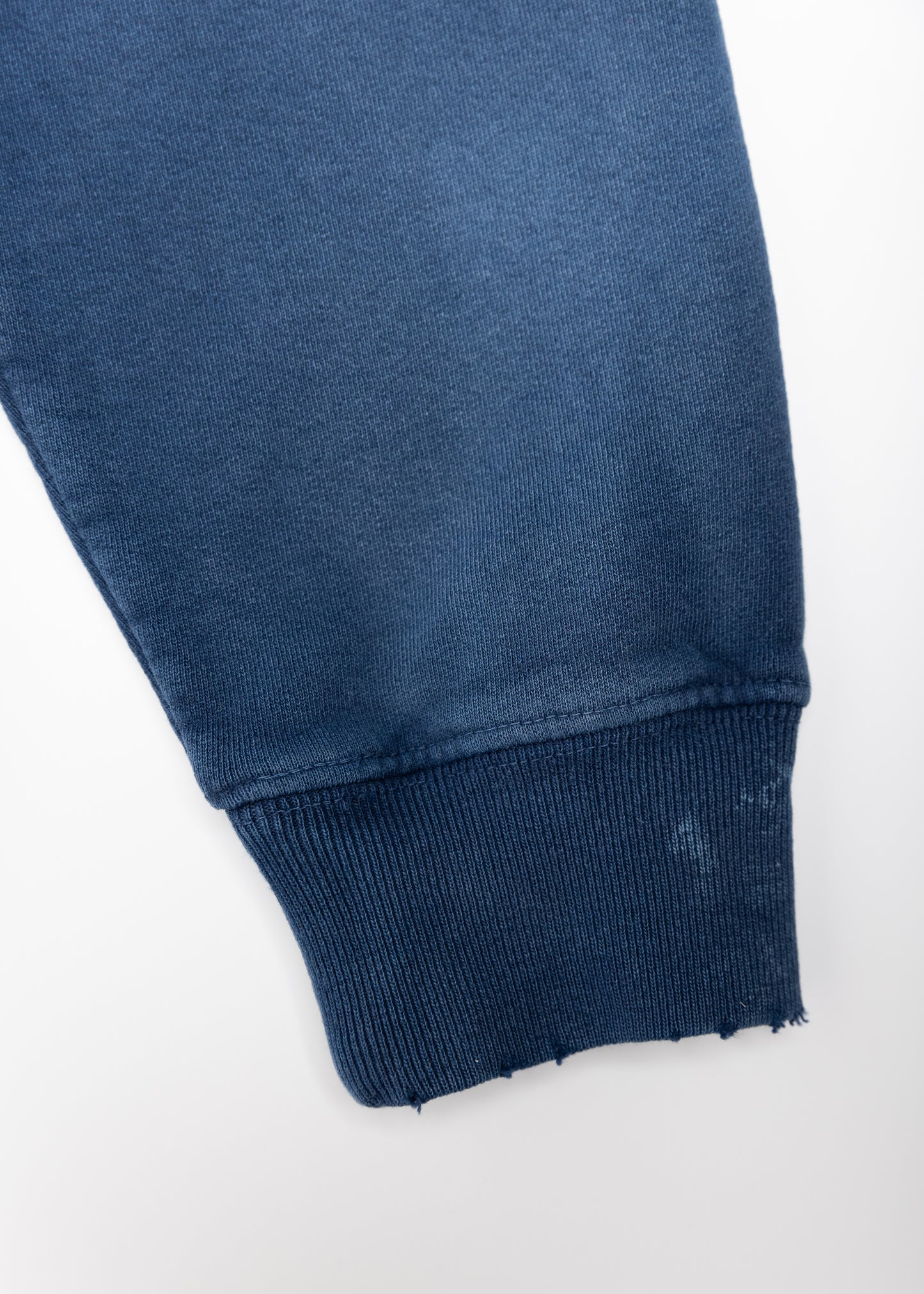 Navy Sunfaded Waffle Hoodie