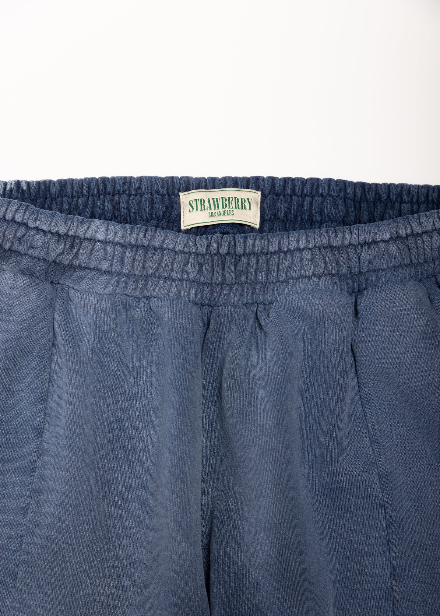 Navy Sunfaded Pleated Sweatpant