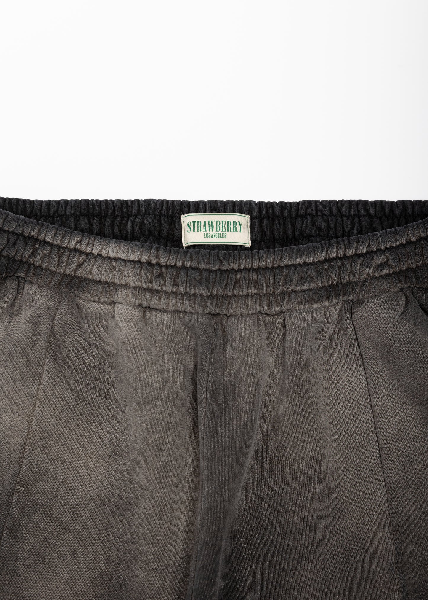 Vintage Black Sunfaded Pleated Sweatpant
