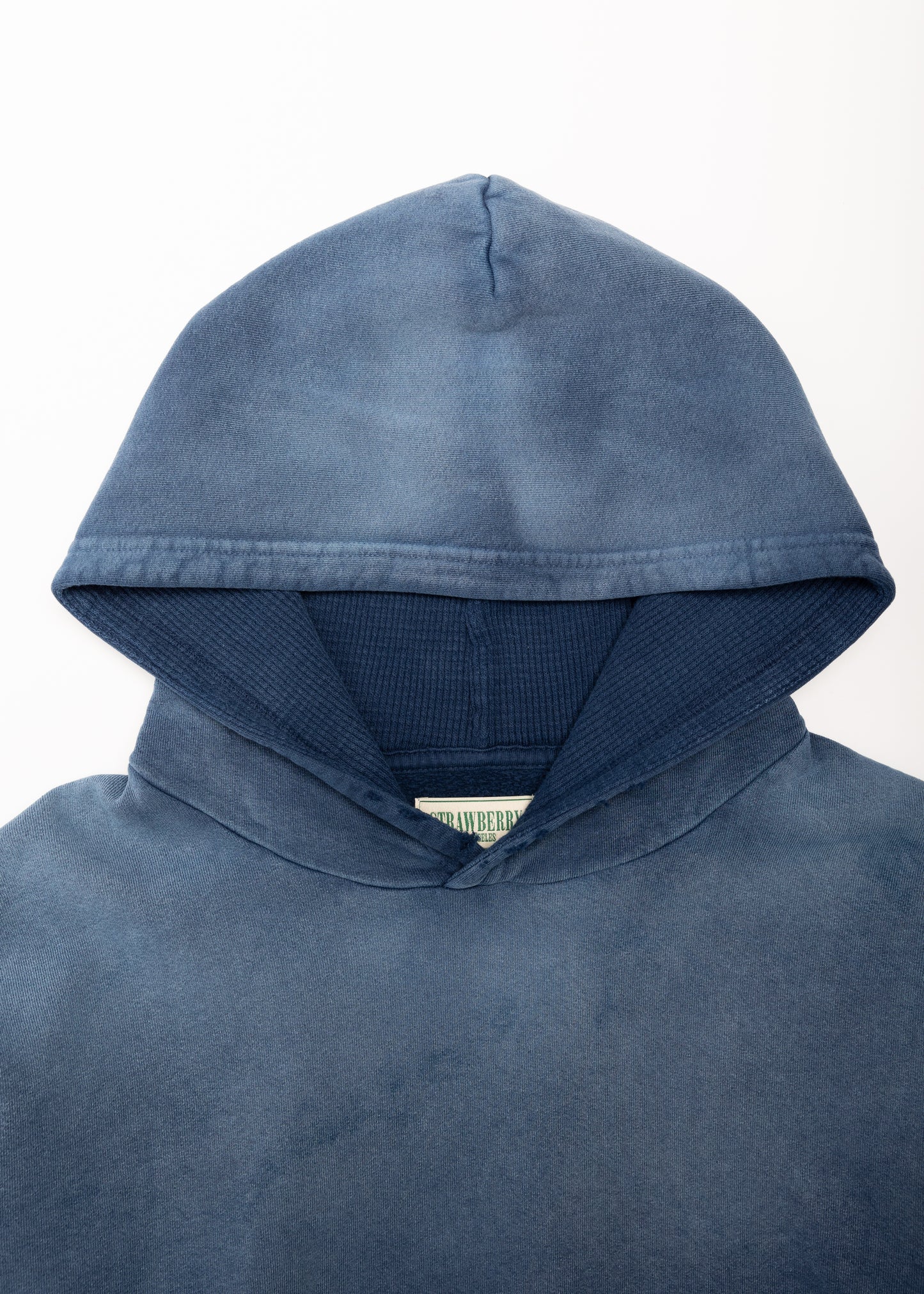 Navy Sunfaded Waffle Hoodie
