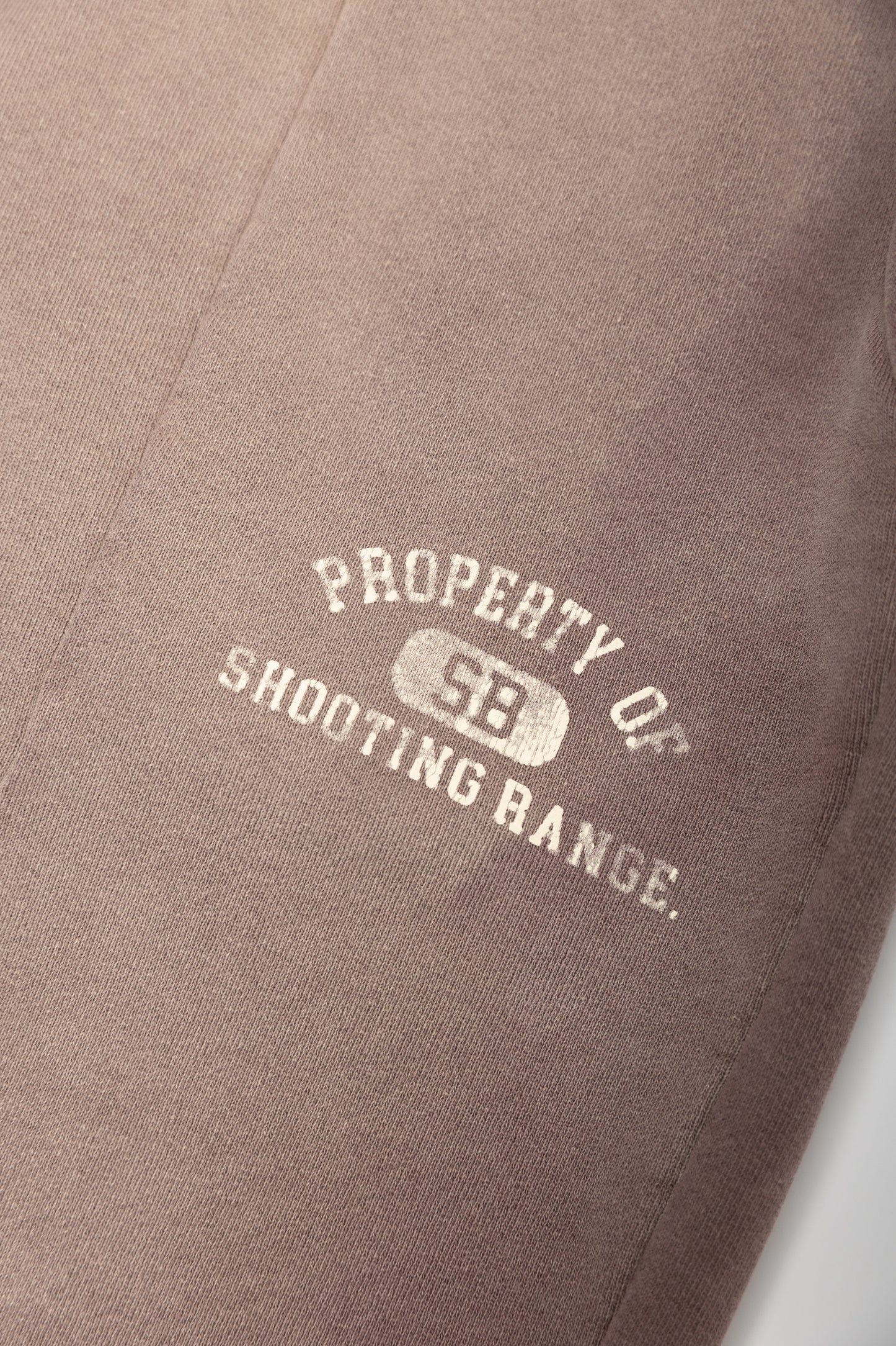 Mauve Sunfaded Pleated Sweatpant