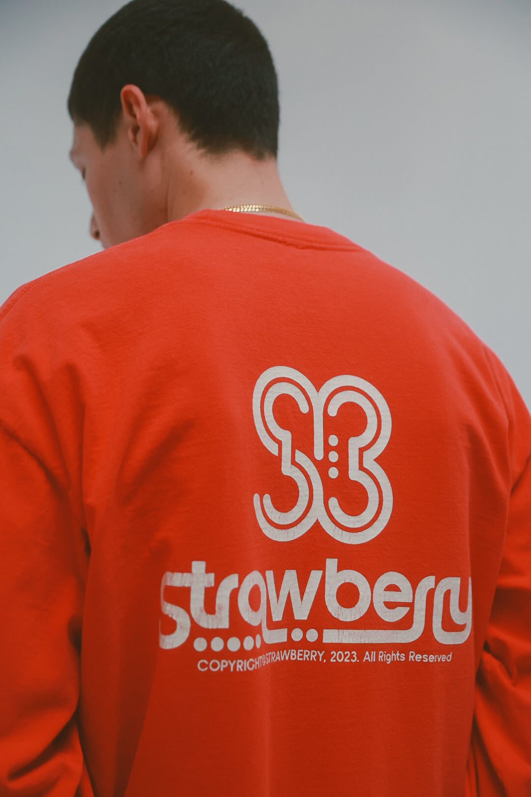 Vintage Red Disco Longsleeve