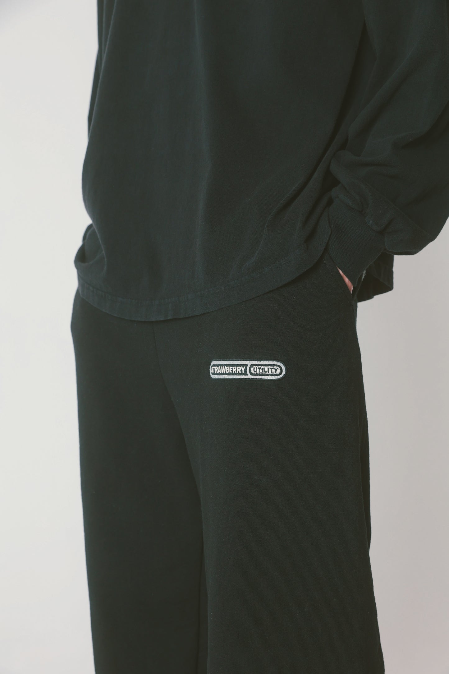 Black Utility Sweatpant