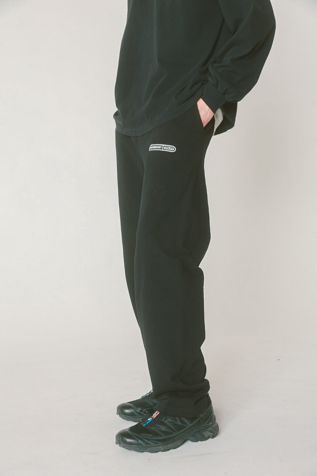 Black Utility Sweatpant