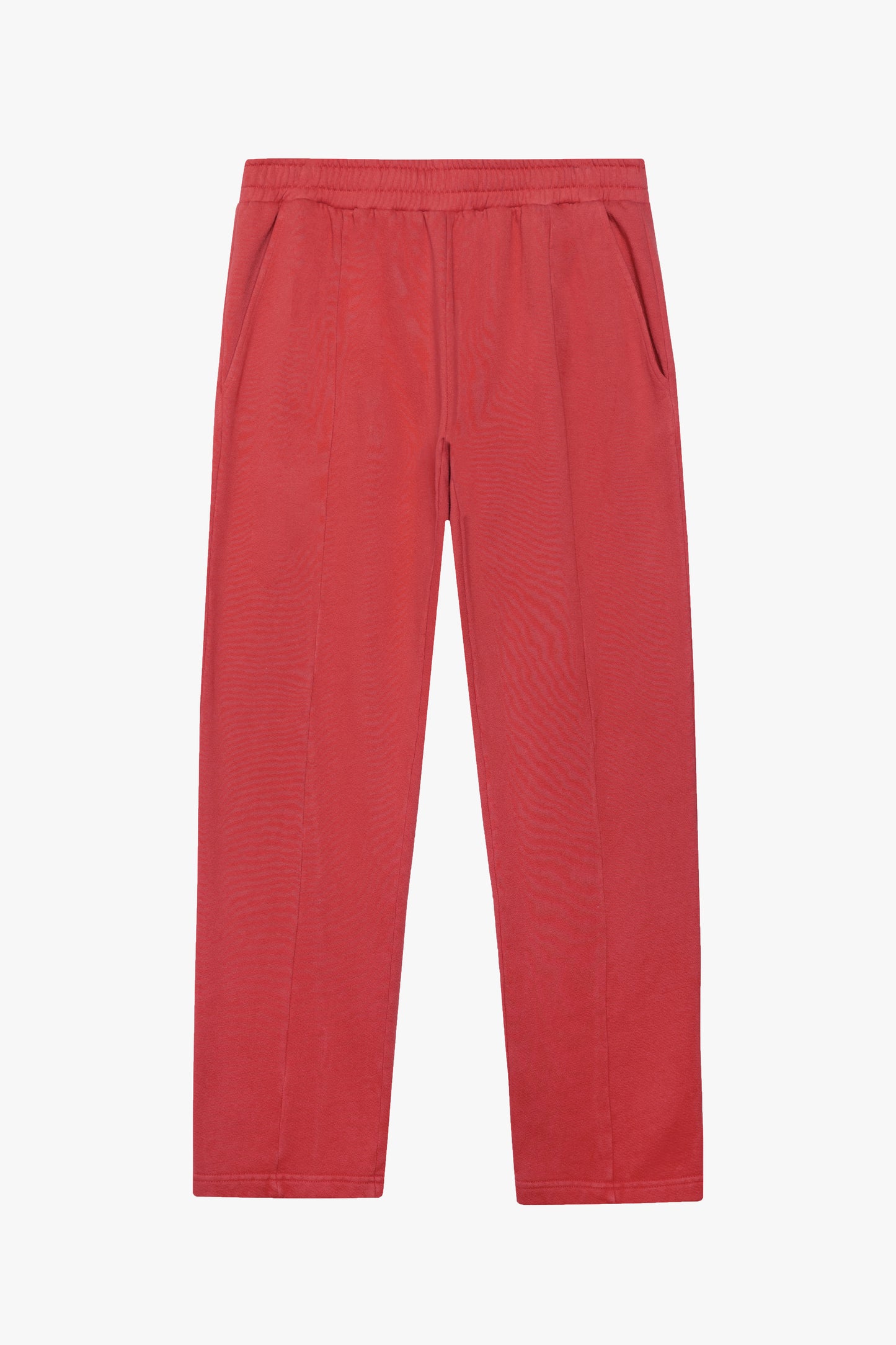 Vintage Red Pleated Sweatpant