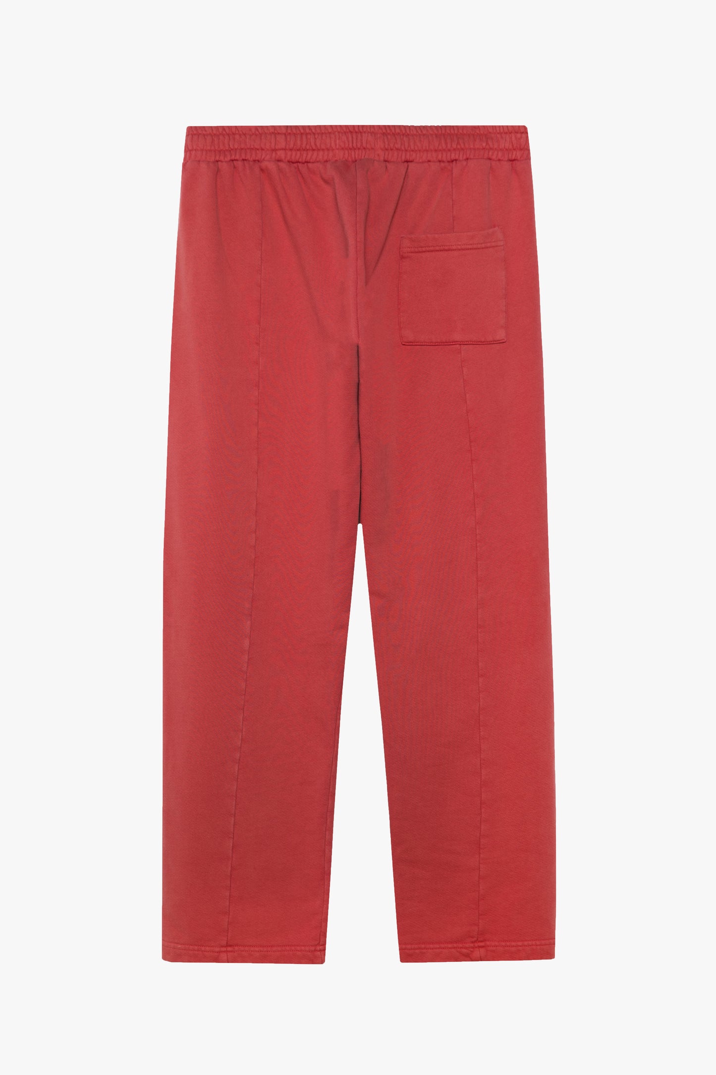 Vintage Red Pleated Sweatpant