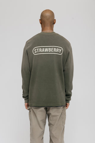 Vintage Thermal Long Sleeve - Olive