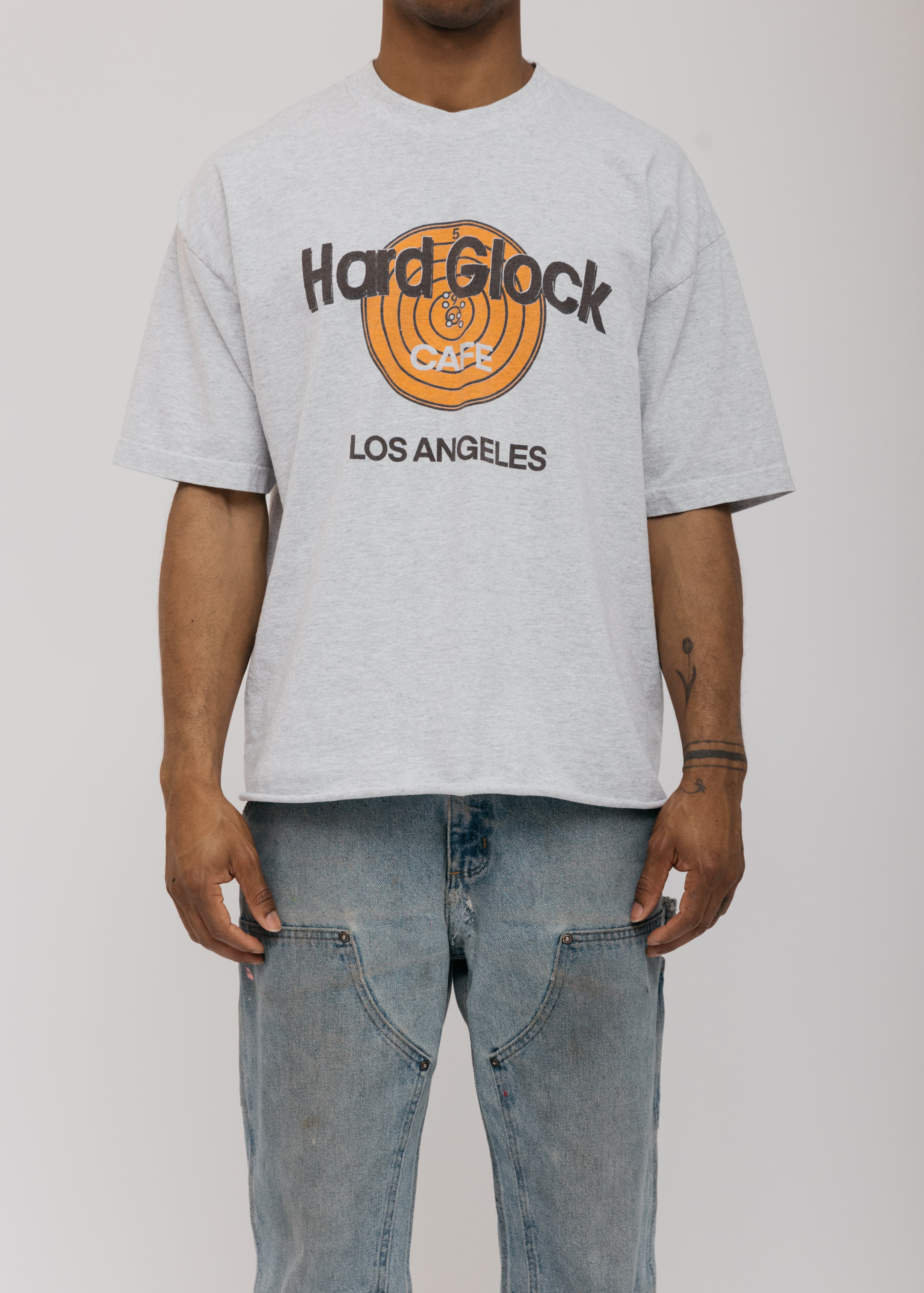 Hard Glock Cafe T-Shirt - Ash