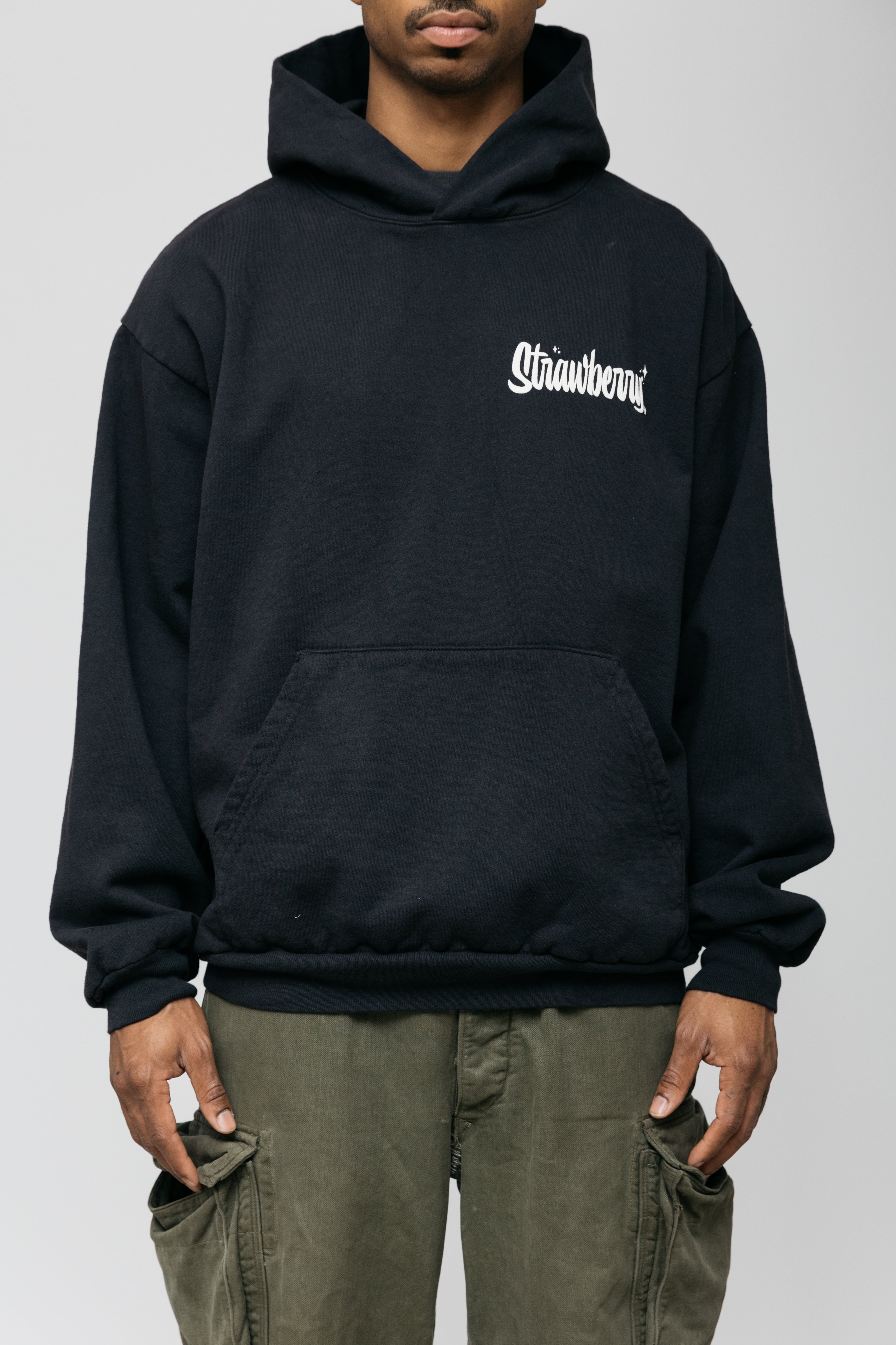 Vintage black online hoodie