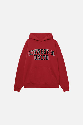 STRWBRY-91 Hoodie - Red