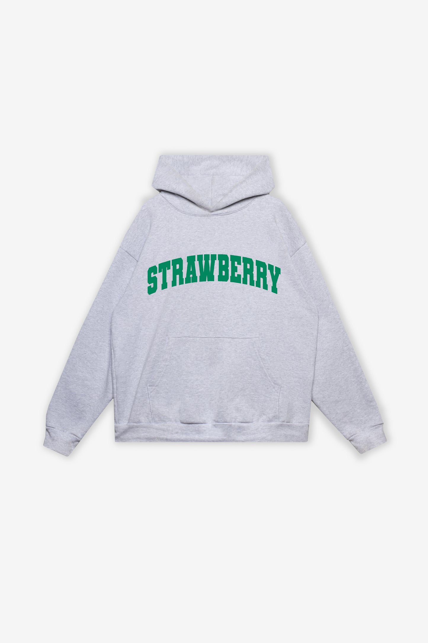 Green/Ash Strawberry Arched Hoodie