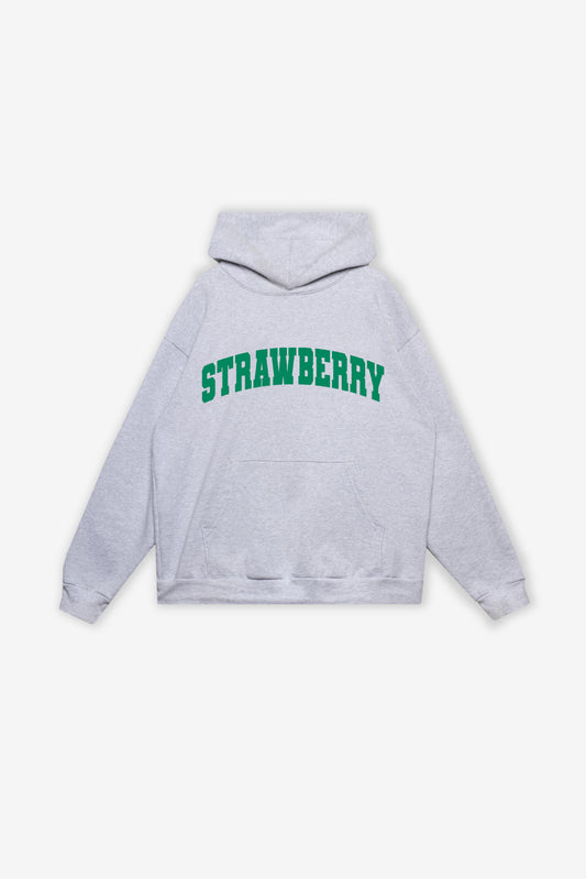 Green/Ash Strawberry Arched Hoodie