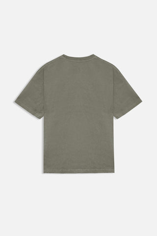 Distressed Blank T-Shirt - Olive