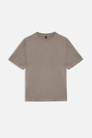 Distressed Blank T-Shirt - Sand