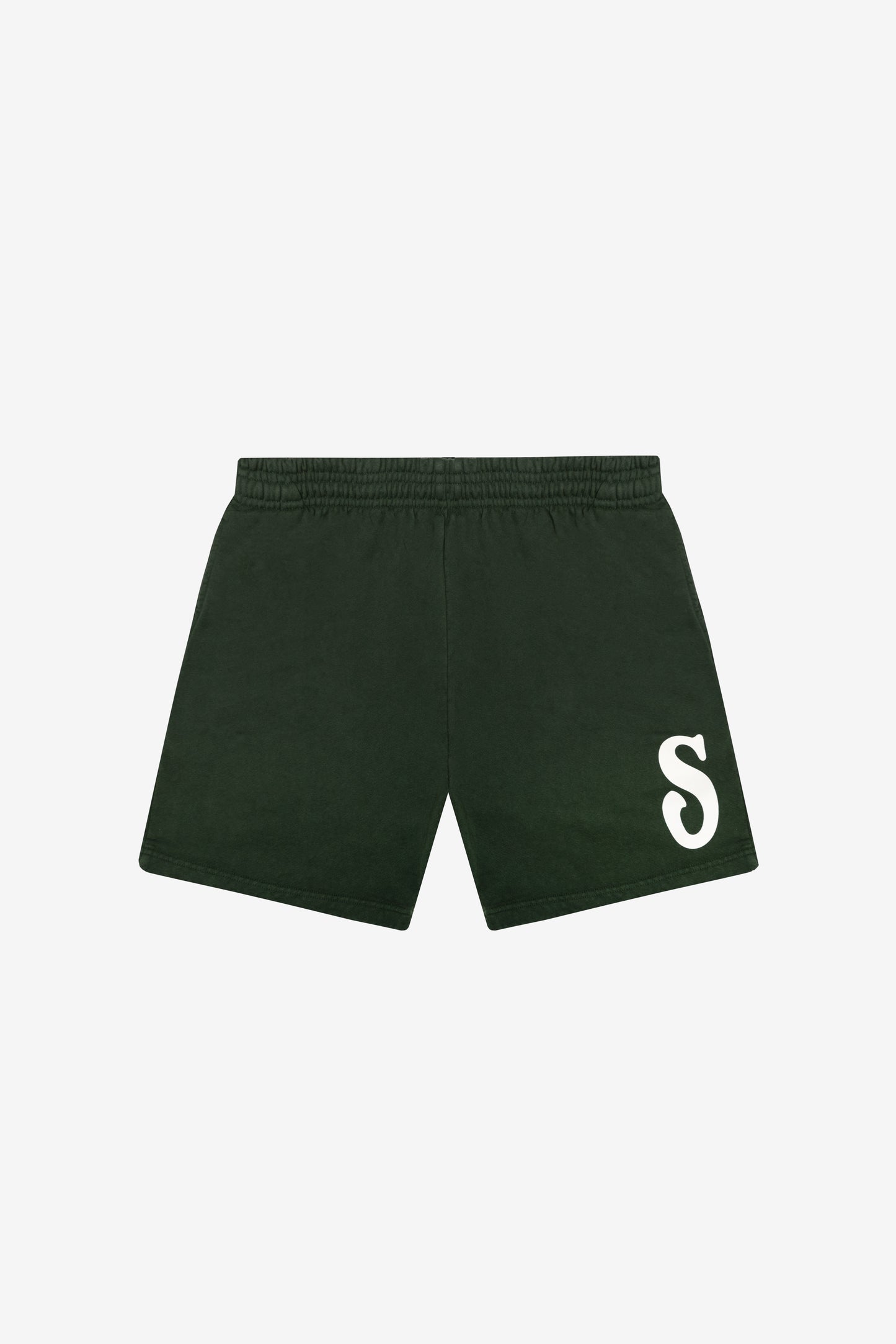 Forest Initial Sweat Shorts