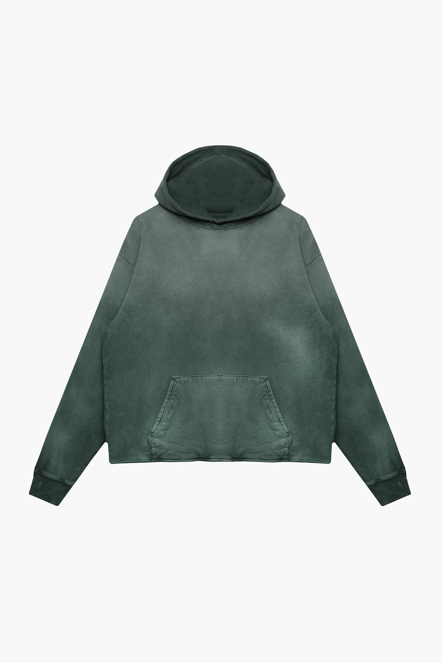 Forest Sunfaded Waffle Hoodie