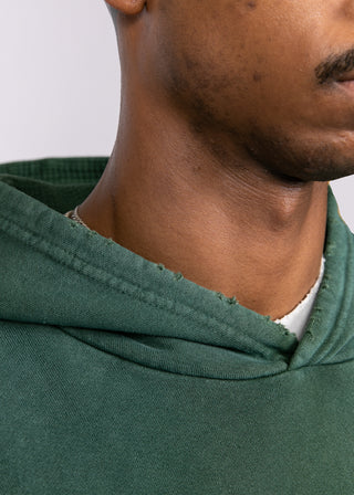 Waffle Hoodie - Hunter Green