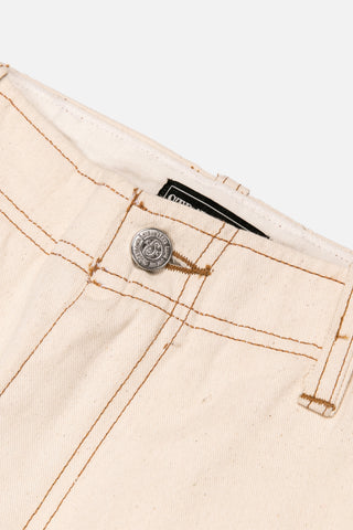 Canvas Cargo Pant - Natural