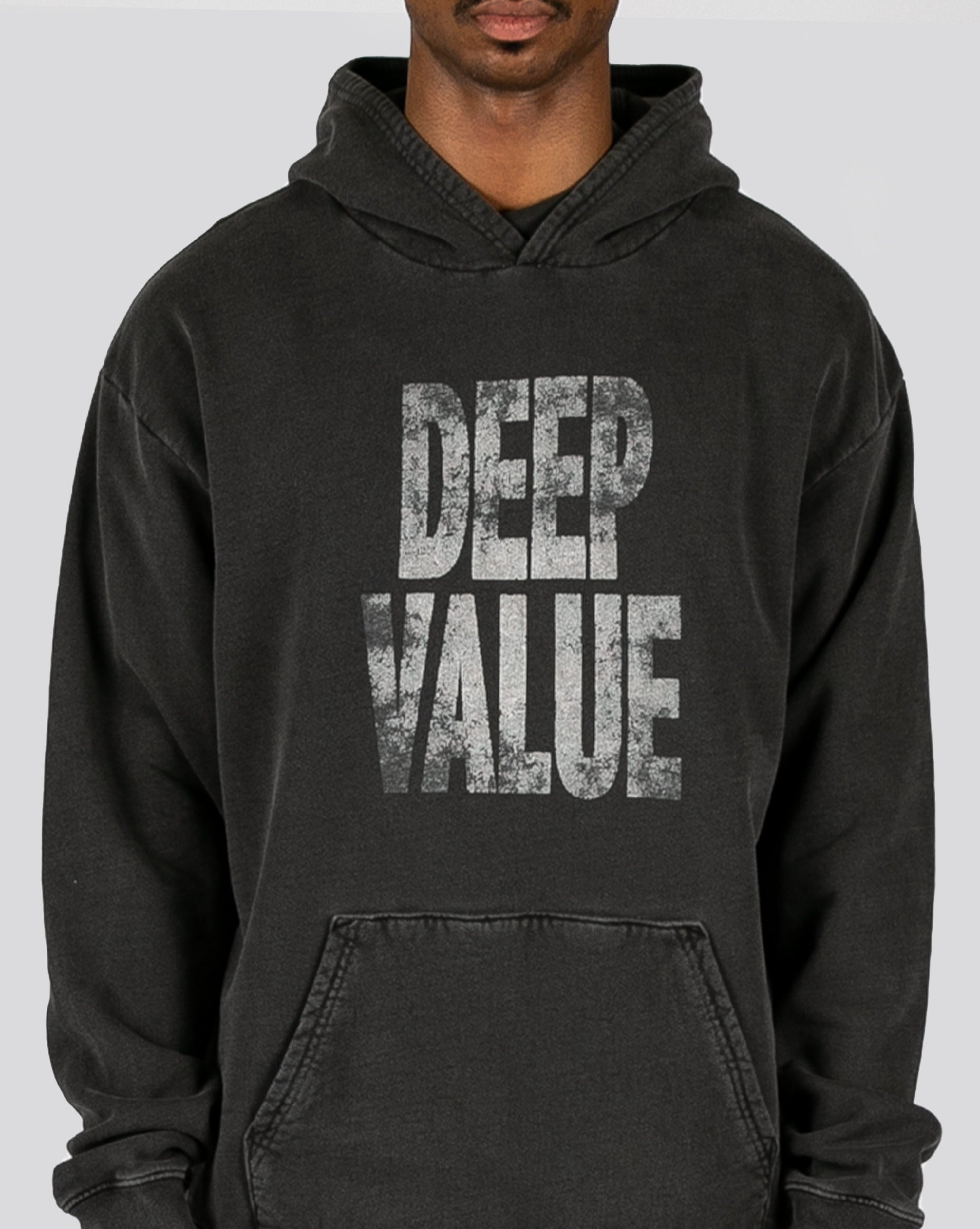 Deep Value Hoodie - Vintage Black