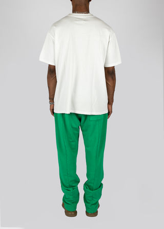 Strawberry Pleated Sweatpant - Kelly Green