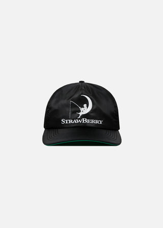 Dream Satin Snapback - Black