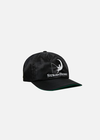 Dream Satin Snapback - Black