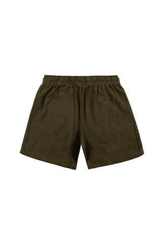 Fleece Short - Olive Green