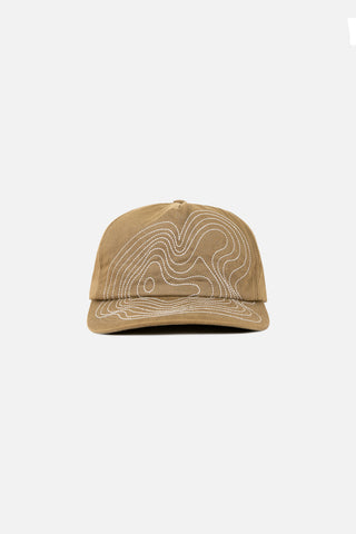 Topography Snapback - Stone Olive