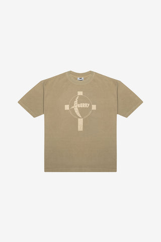 Cross T-Shirt - Taupe