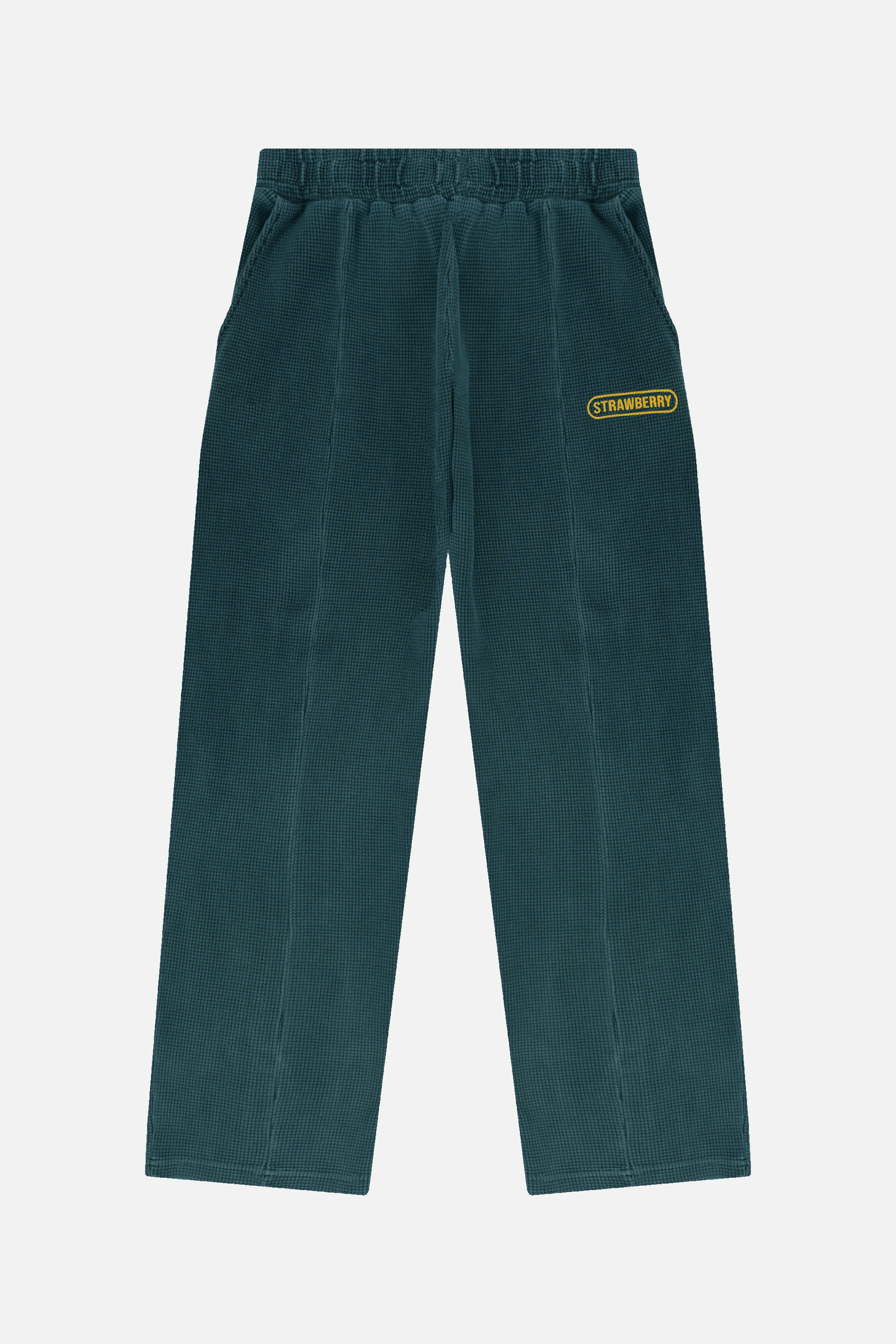 Thermal Pleated Sweatpant - Teal