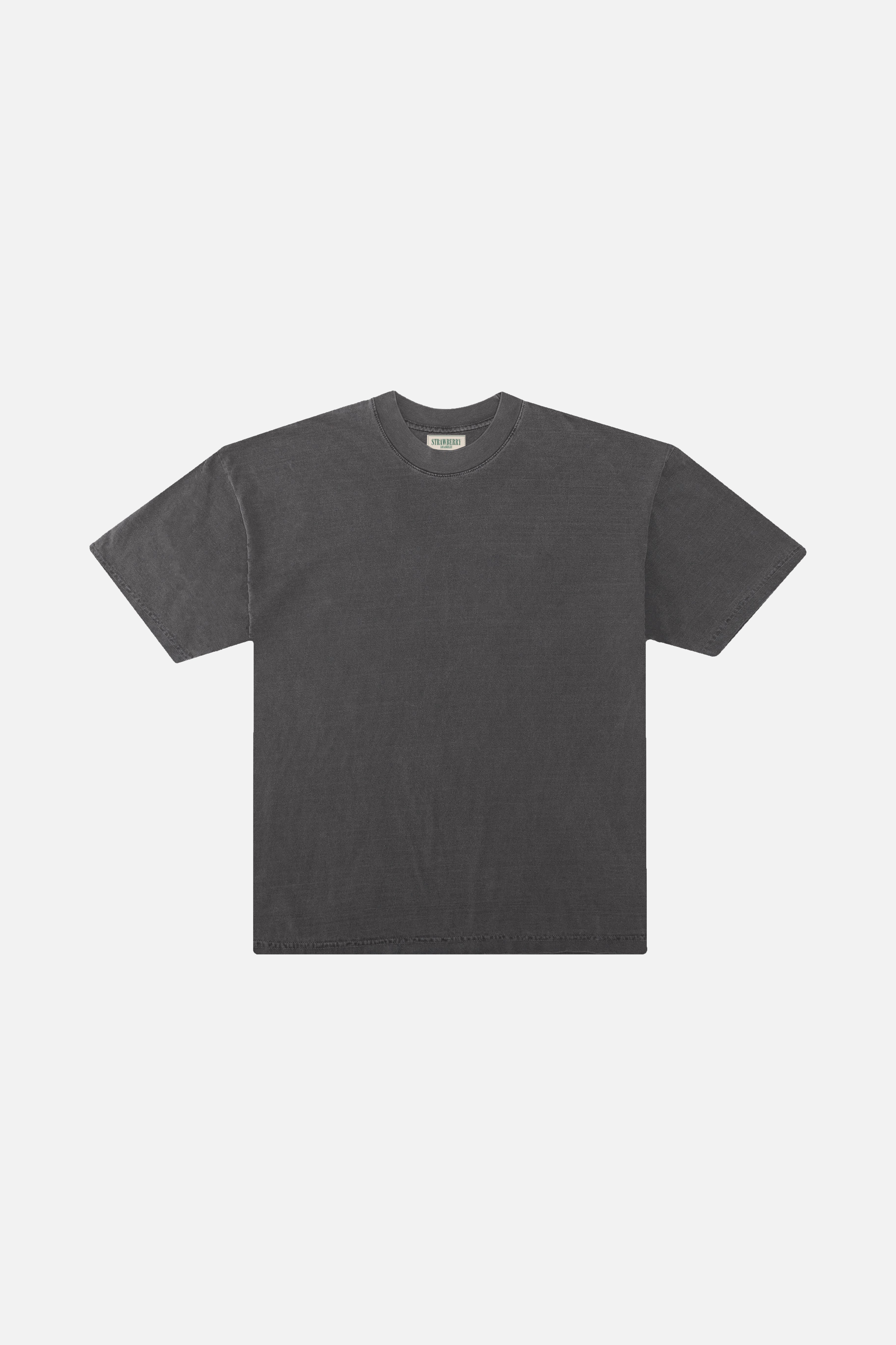 Distressed Basic T-Shirt - Vintage Black
