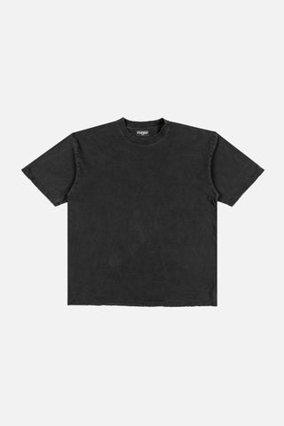 Distressed Blank T-Shirt - Vintage Black