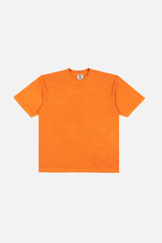 Distressed Blank T-Shirt - Orange