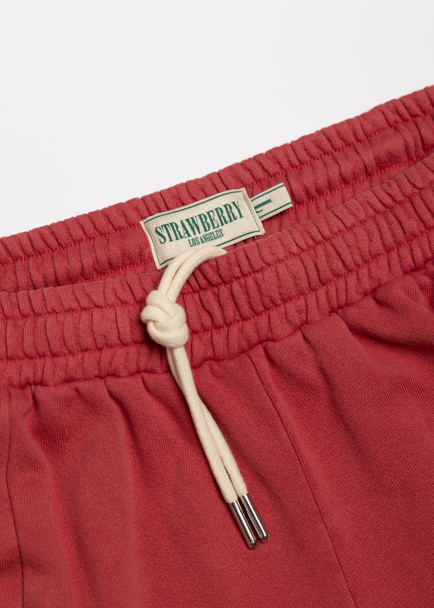 Vintage Red Pleated Sweatpant