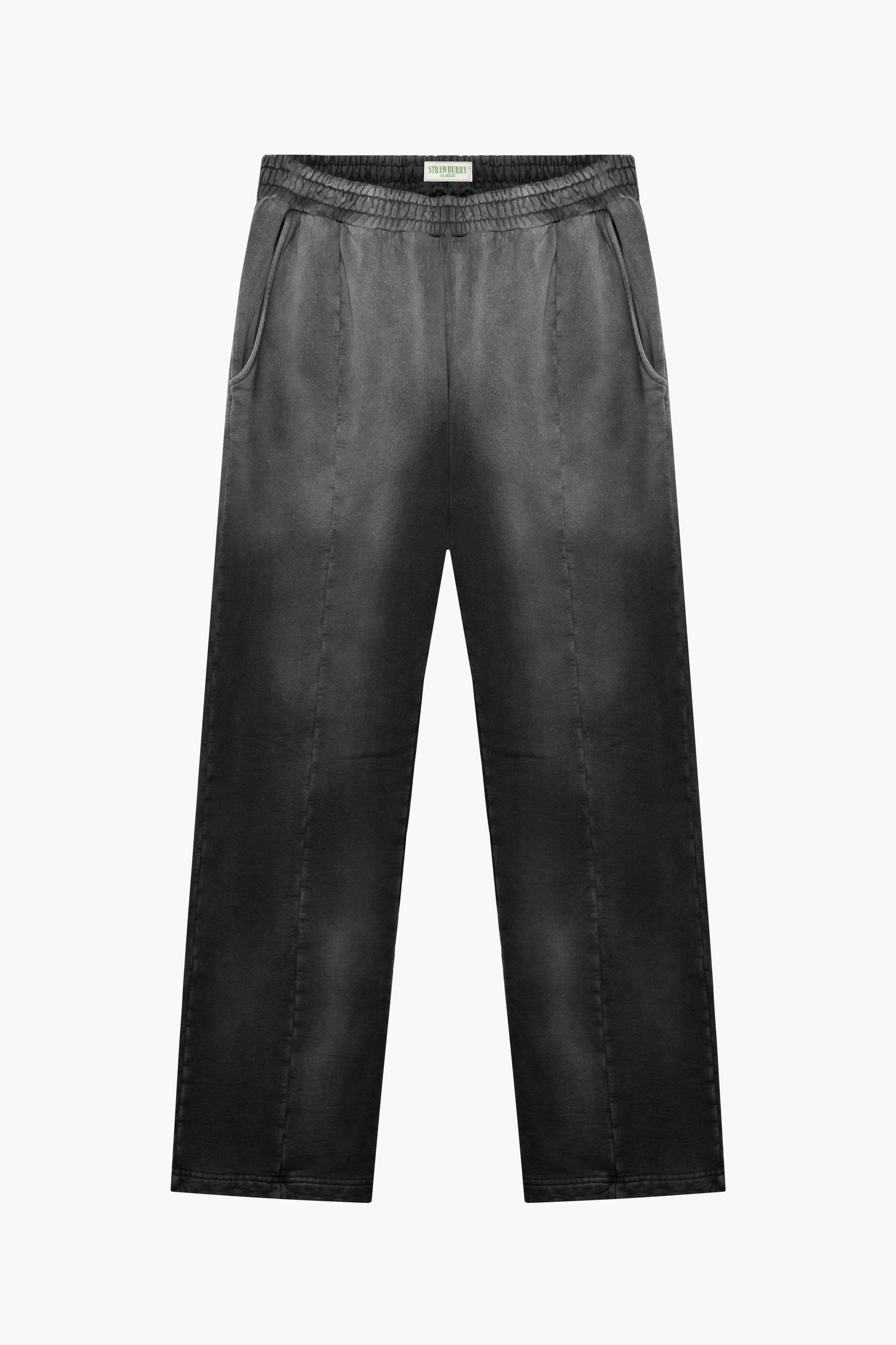 Vintage Black Sunfaded Pleated Sweatpant