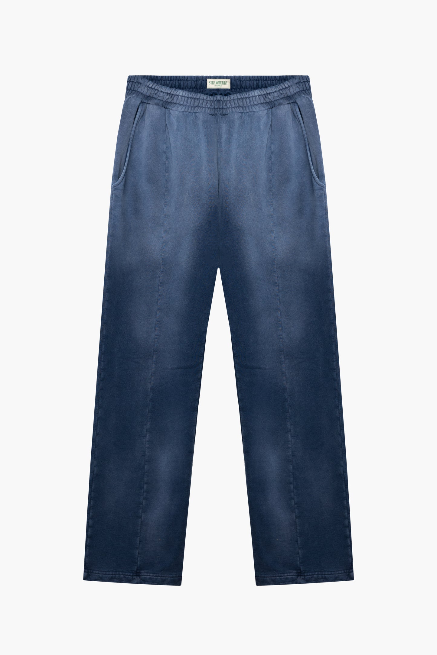 Navy Sunfaded Pleated Sweatpant